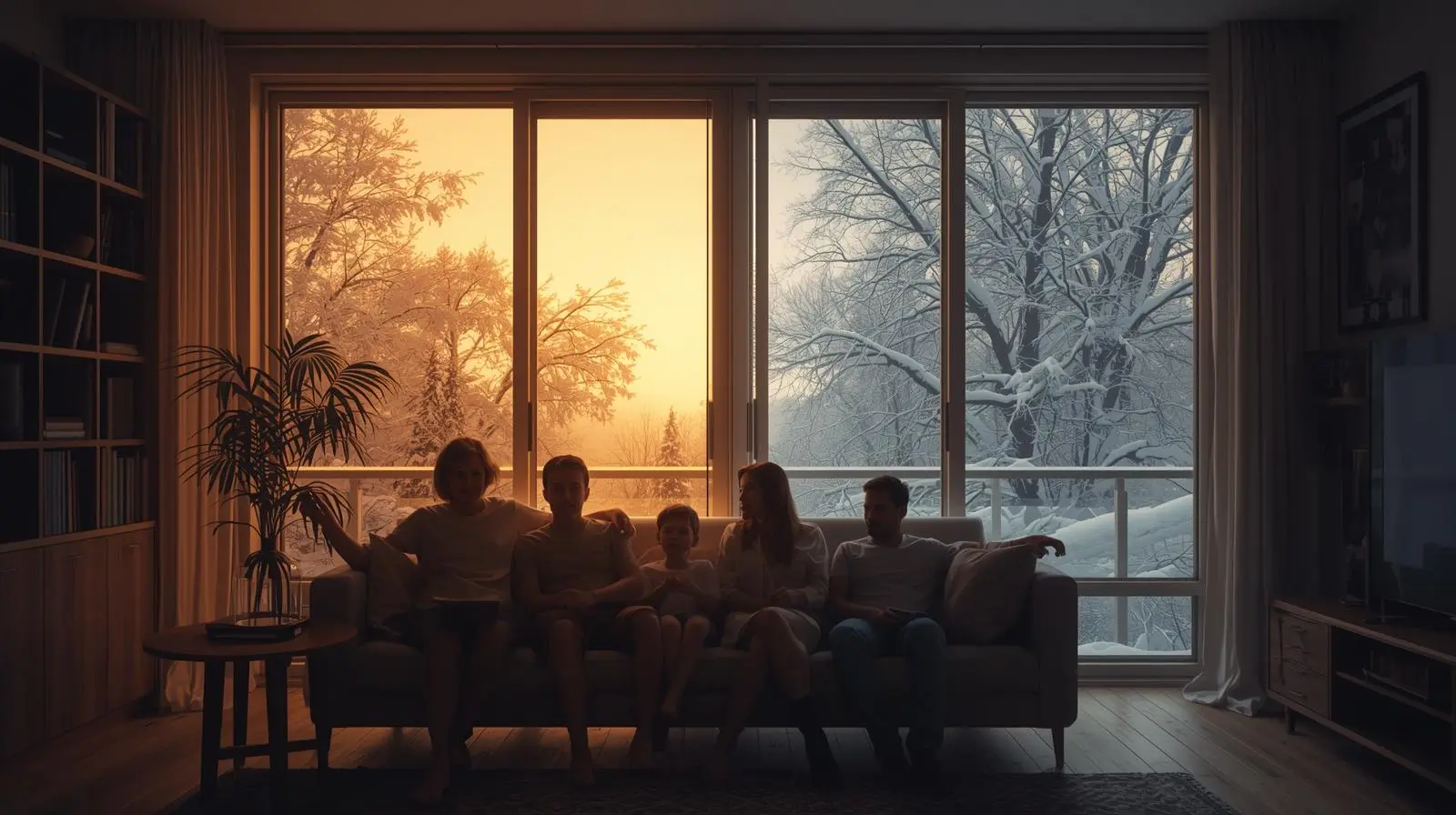 rénovation-énergétique-hiver Mesure des gains de confort thermique en période de chaleur ou de froid extrême grâce à la simulation thermique dynamique, rénovation énergétique hiver